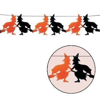 Halloween heksen slinger 3 meter - Feestslingers