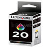 Lexmark 20 kleur cartridge