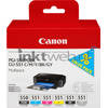 Canon CLI-551 6-pack zwart en kleur cartridge