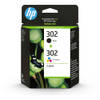 HP cartridge 302 2-pack - Instant Ink (Zwart + kleur)