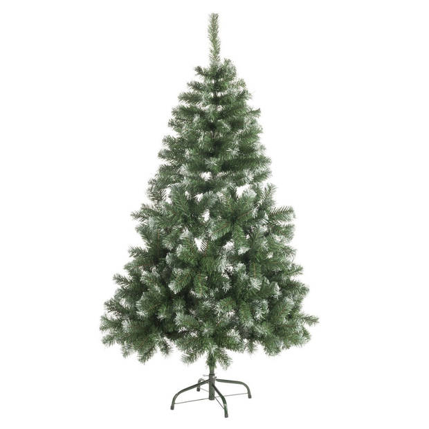 Kunst kerstboom Abies 150 cm white tops - Kunstkerstboom