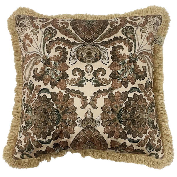 Dutch Decor - JONI - Sierkussen 45x45 cm Semolina - beige