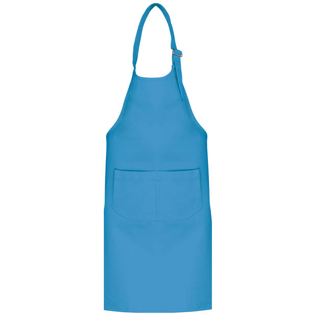 Keukenschort / kliederschort/ kookschort/ knutselschort/ kinderschort - aqua blauw - Kinderen - Keukenschorten