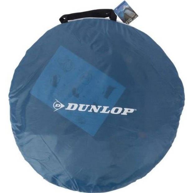 Dunlop pop-uptent éénpersoons 220 x 120 x 90 cm blauw