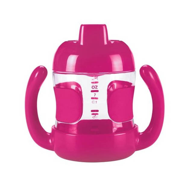 OXO tot Sippy beker met handvaten (200 ml) - Pink set van 4