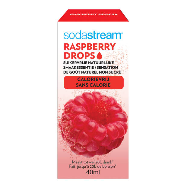 SodaStream Fruit Drops siroop - 40 ml - raspberry