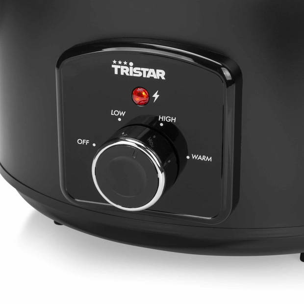 Tristar VS-3915 Slowcooker - Keramische 3.5 liter pan - Warmhoudfunctie