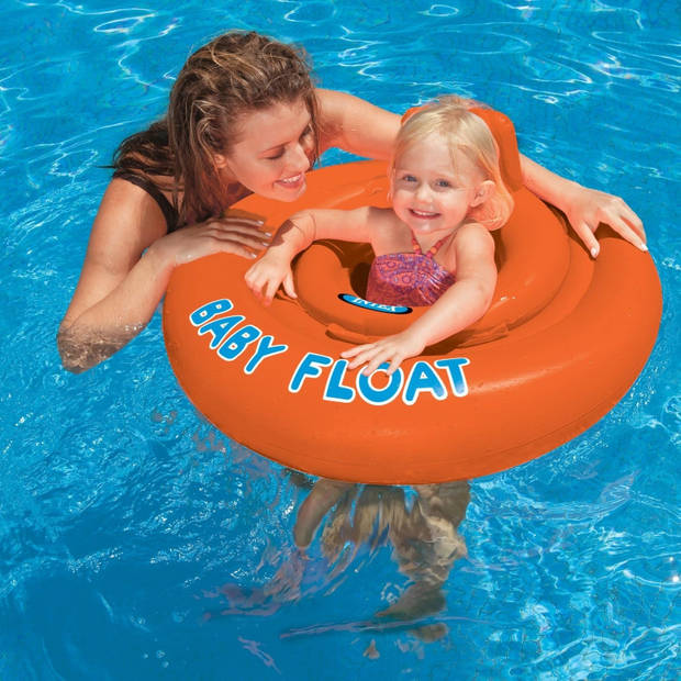Intex baby zwemzitje oranje 76 cm