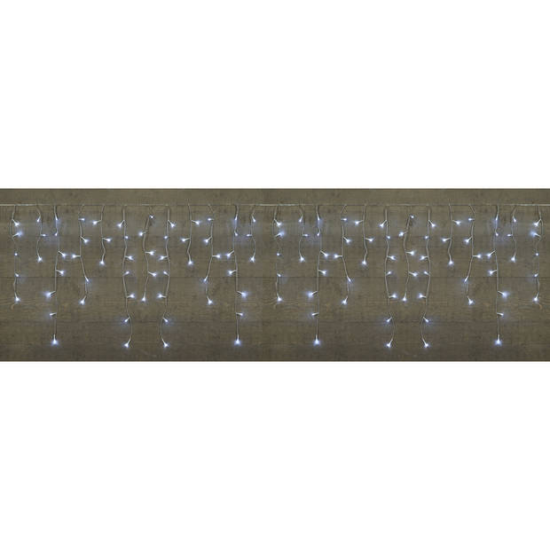 IJspegelverlichting helder wit 360 lampjes met dakgoot haakjes - Lichtsnoeren