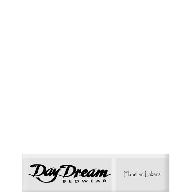 Flanellen Laken Day Dream Wit-240 x 270 cm