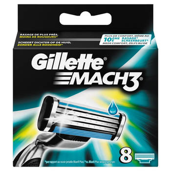 Gillette Mach3 scheermesjes (8 st.)