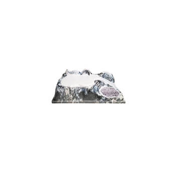 Basis kerstdorp full colour- mont blanc 42x25 cm