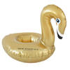 Swim Essentials Opblaasbare bekerhouder 18 cm Zwaan goud