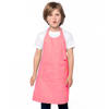 Basic keukenschort roze voor kinderen - Keukenschorten