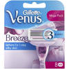 Gillette Women Scheermesjes Venus Breeze - 8 Stuks