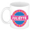 Voornaam Juliette koffie/thee mok of beker - Naam mokken