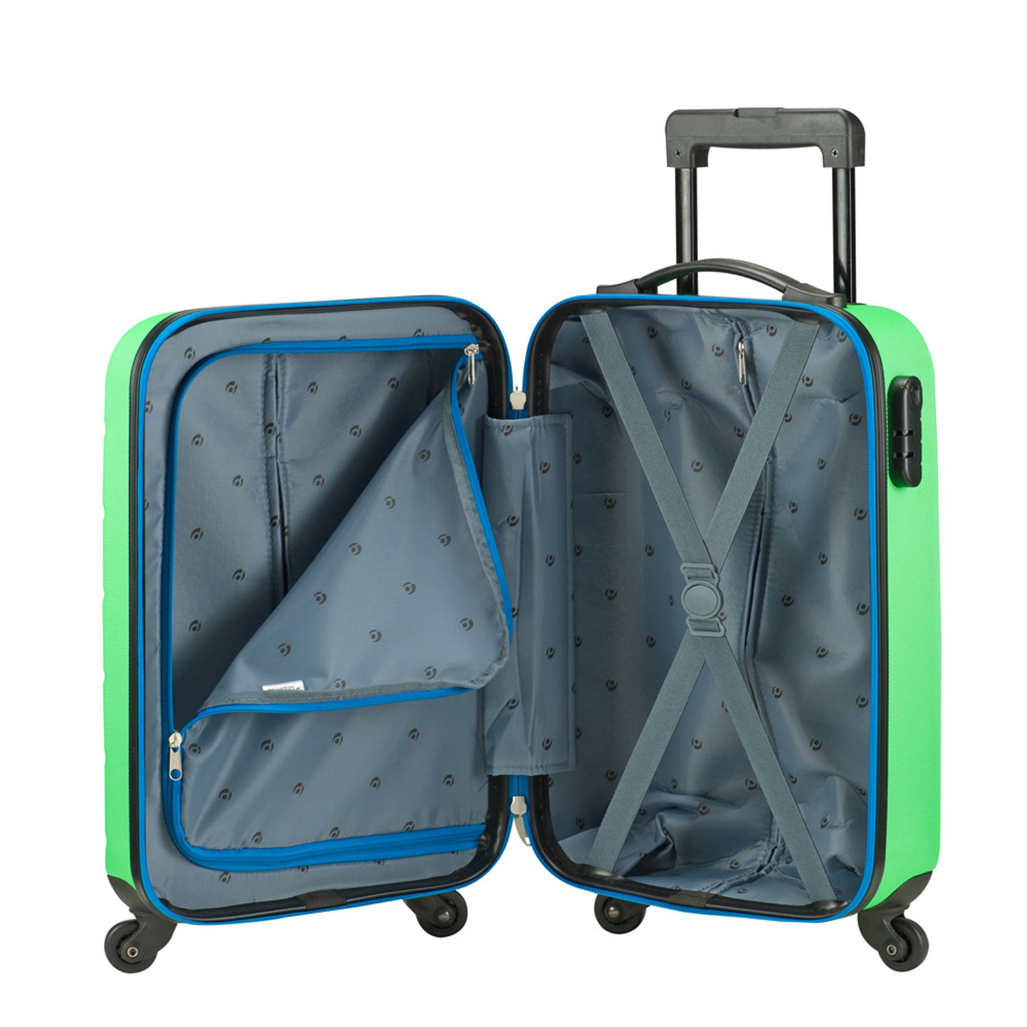 Minder dan uitslag straal Princess Traveller handbagage koffer - groen | Blokker