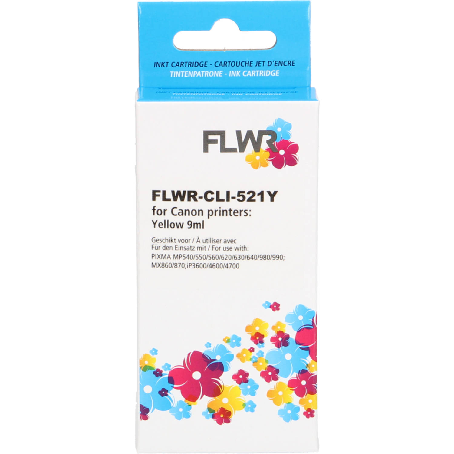 FLWR Canon CLI-521Y geel cartridge