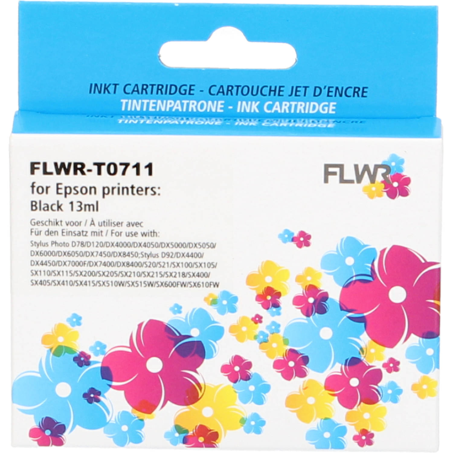 FLWR Epson T0711 zwart cartridge
