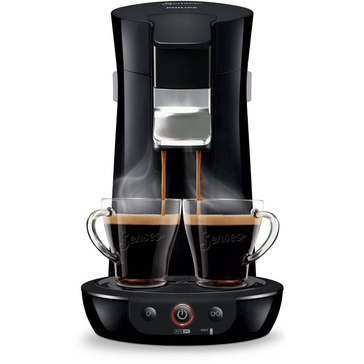 Lijken boog lijden Philips SENSEO® Viva Café koffiepadmachine HD6561/60 - zwart | Blokker