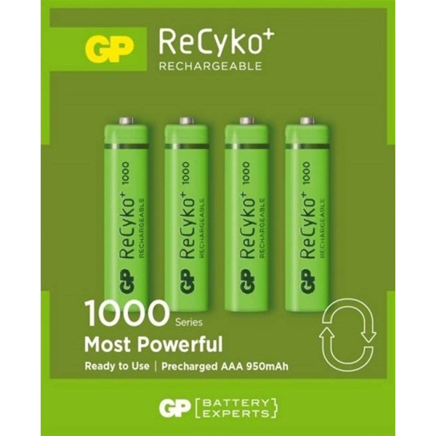 gewelddadig Snazzy Een zekere GP AAA Oplaadbare Batterijen | Blokker
