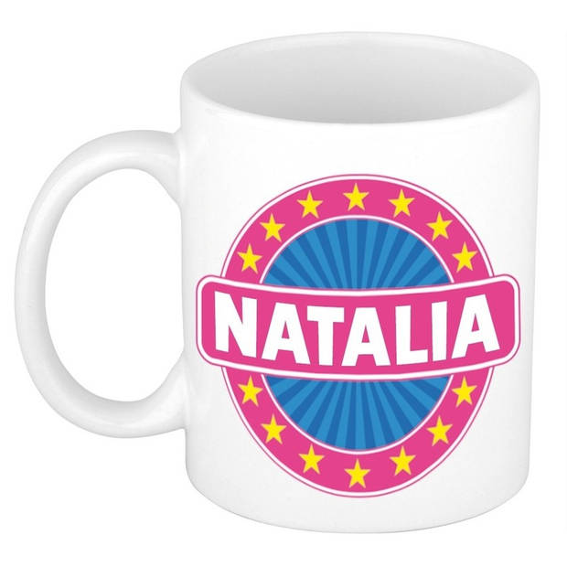 Voornaam Natalia koffie/thee mok of beker - Naam mokken