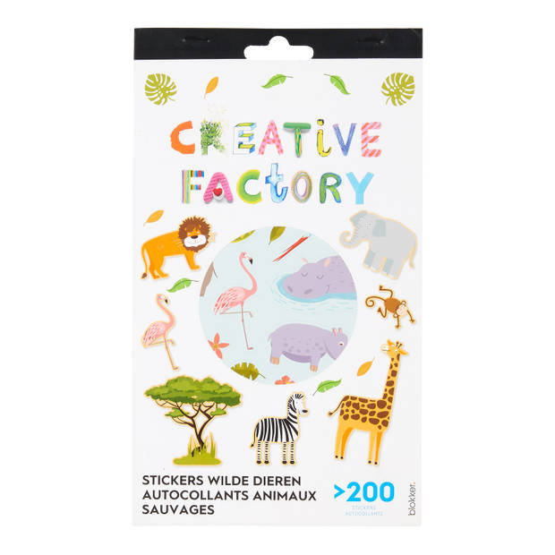 Blokker Creative Factory stickers wilde dieren
