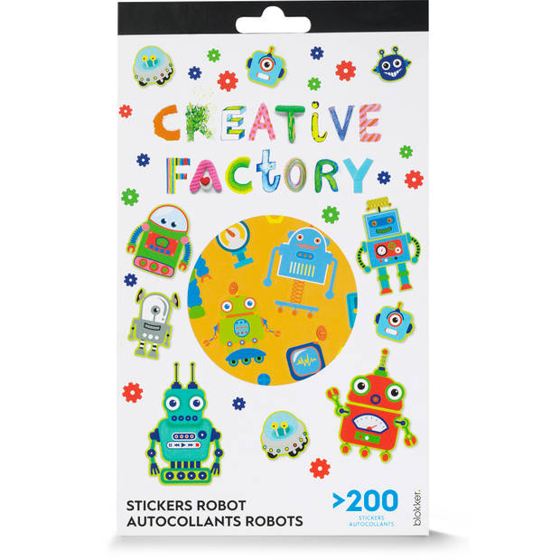 Blokker Creative Factory stickers robot