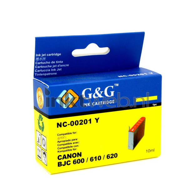 Huismerk Canon BJI-201Y geel cartridge