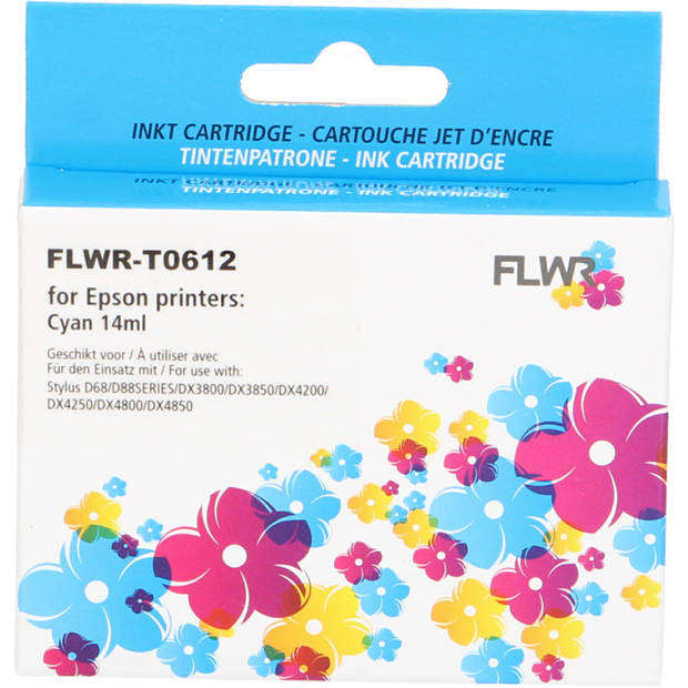 FLWR Epson T0612 cyaan cartridge