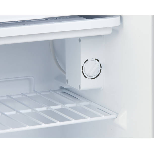 Primo FR6-WS Tafelmodel koelkast met extra koelvak - 93L - A+/F - Zilver