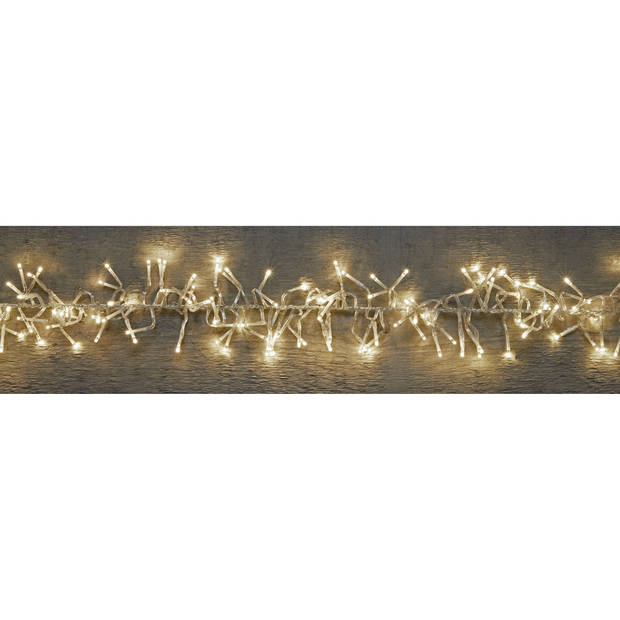 Clusterverlichting warm wit buiten 1152 lampjes met timer kerstverlichting - Kerstverlichting kerstboom