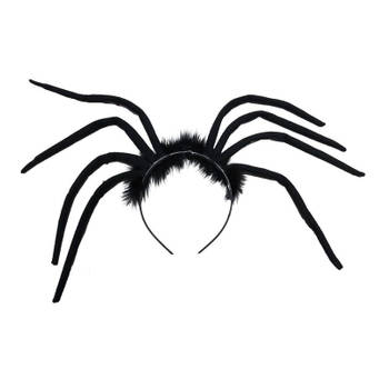 Halloween Spinnenpoten aan diadeem voor volwassenen - Verkleedhoofddeksels