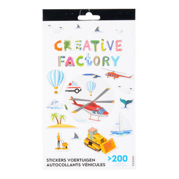 Blokker Creative Factory stickers transport