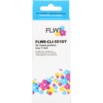 FLWR Canon CLI-551GY grijs cartridge