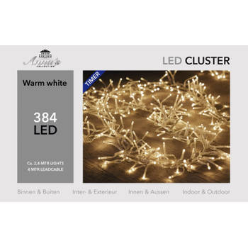 Clusterverlichting 384 LED s warm wit Anna's Collection