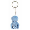 Pluche sleutelhanger octopus knuffel 6 cm - Knuffel sleutelhangers