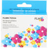 FLWR Epson T0554 geel cartridge