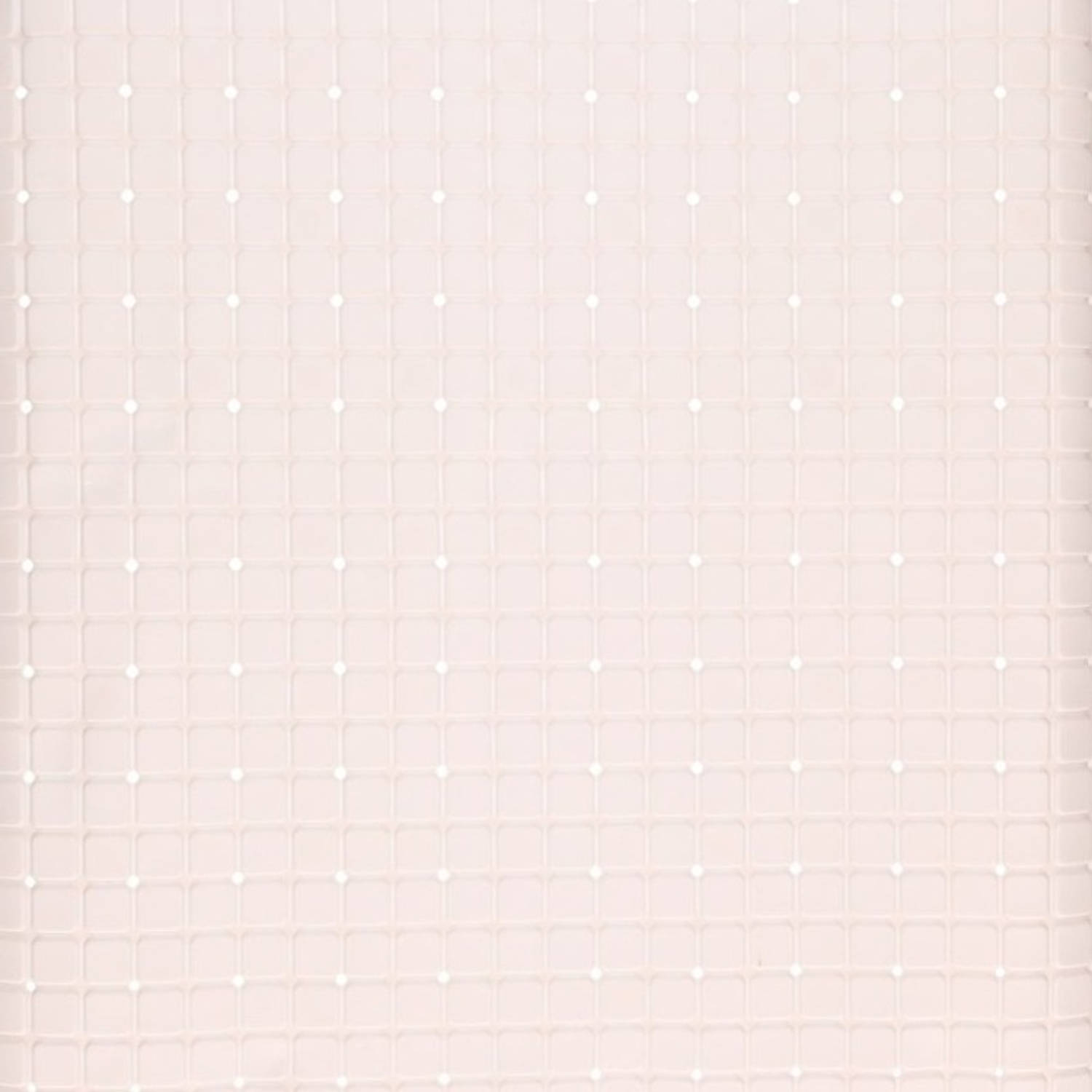 Witte antislip mat voor douchekabine 55 cm
