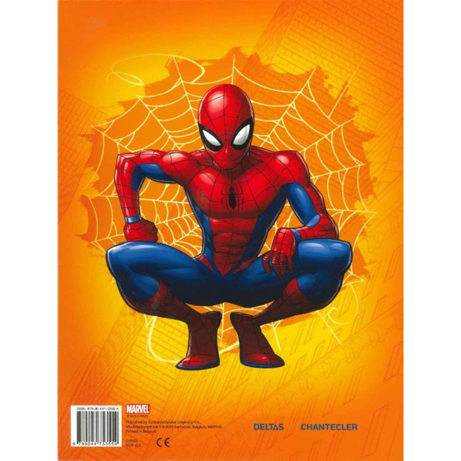 Niet meer geldig Bij naam Binnenwaarts Deltas kleurblok Spider-Man Color 30 cm | Blokker