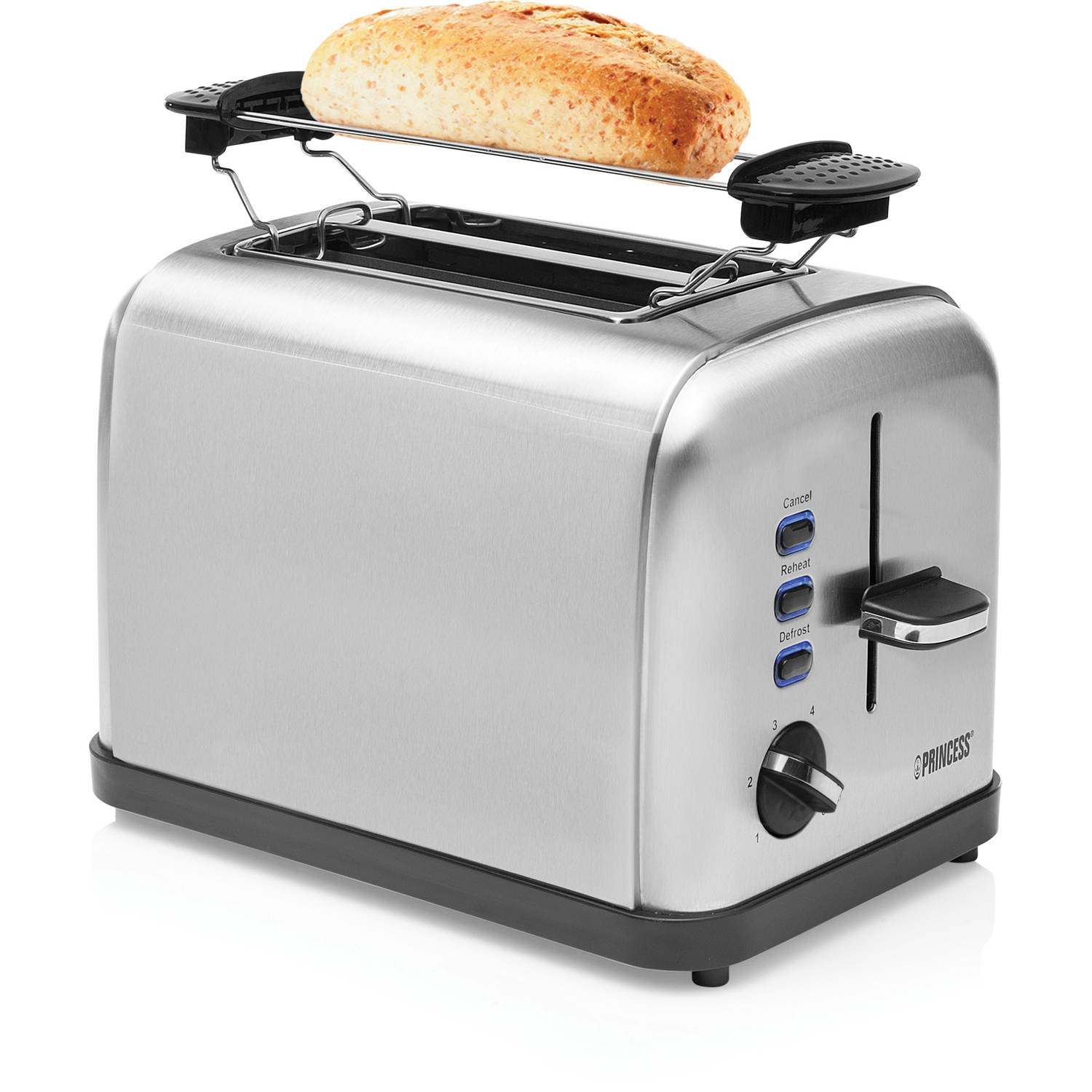 Romanschrijver nabootsen Kamer Toaster Steel Style 2 | Blokker