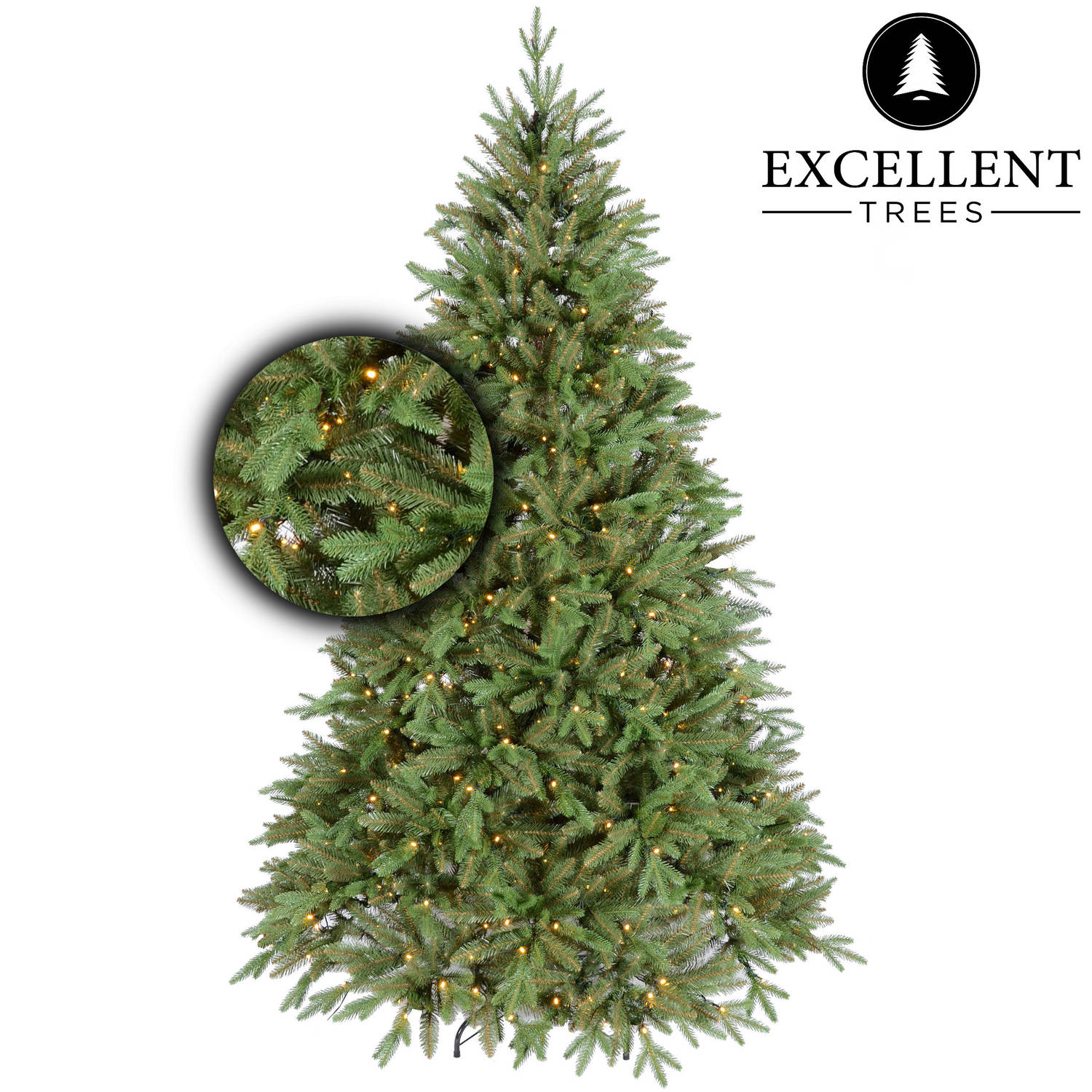 Kerstboom Excellent Trees® LED Ulvik 150 cm met verlichting Luxe uitvoering 250 Lampjes