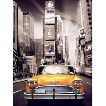 Diamond Painting Pakket Taxi in New York - Volledig - Full - 30x35cm - SEOS Shop ®