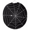 Spinnenweb lampion 22 cm halloween versiering