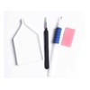 Diamond Painting Ergonomische Soft Grip Tools Setje - Pincet - Plastic Bakje - Wax - Pen
