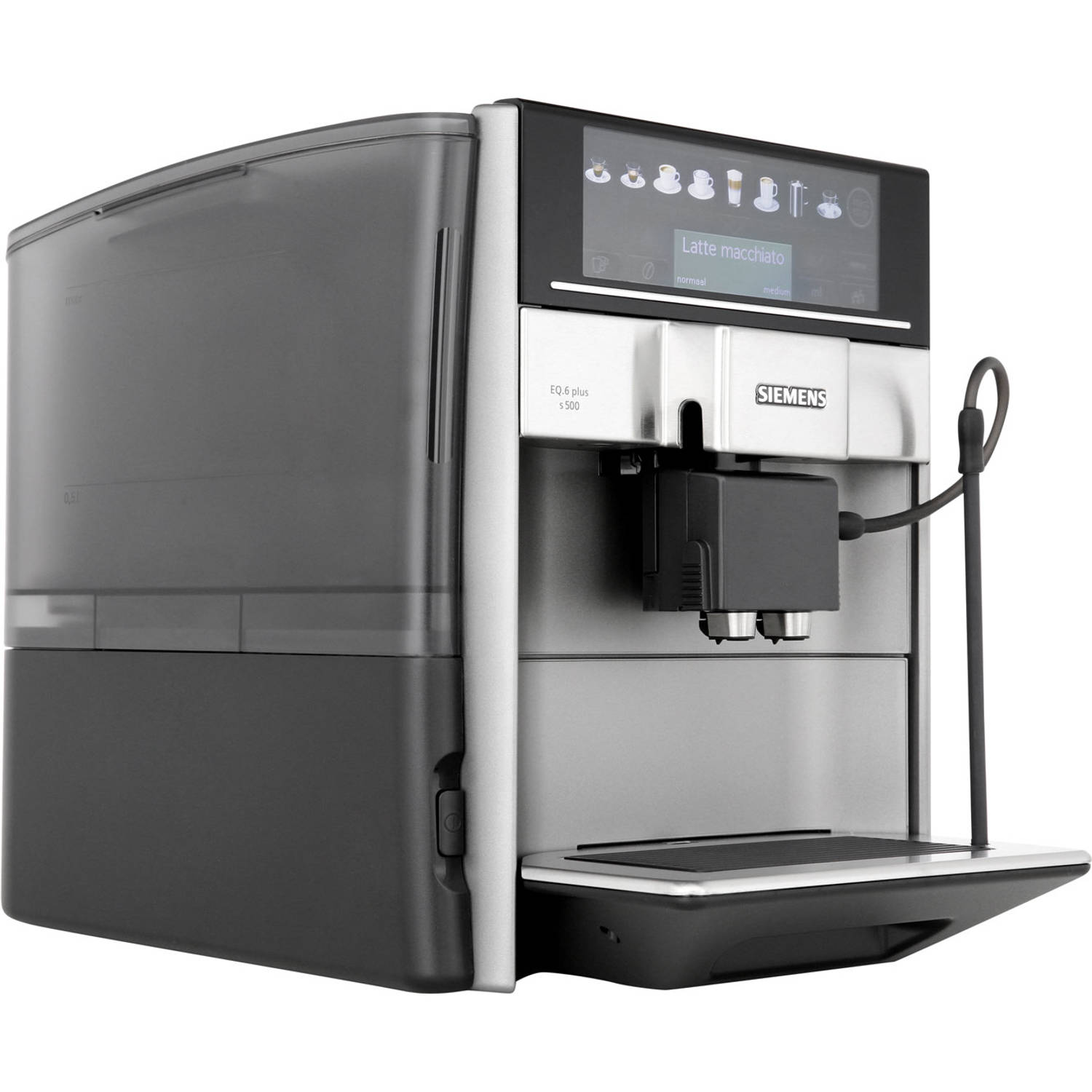 puree opvoeder leugenaar Siemens EQ.6 TE655203RW volautomatische espressomachines - Zwart | Blokker