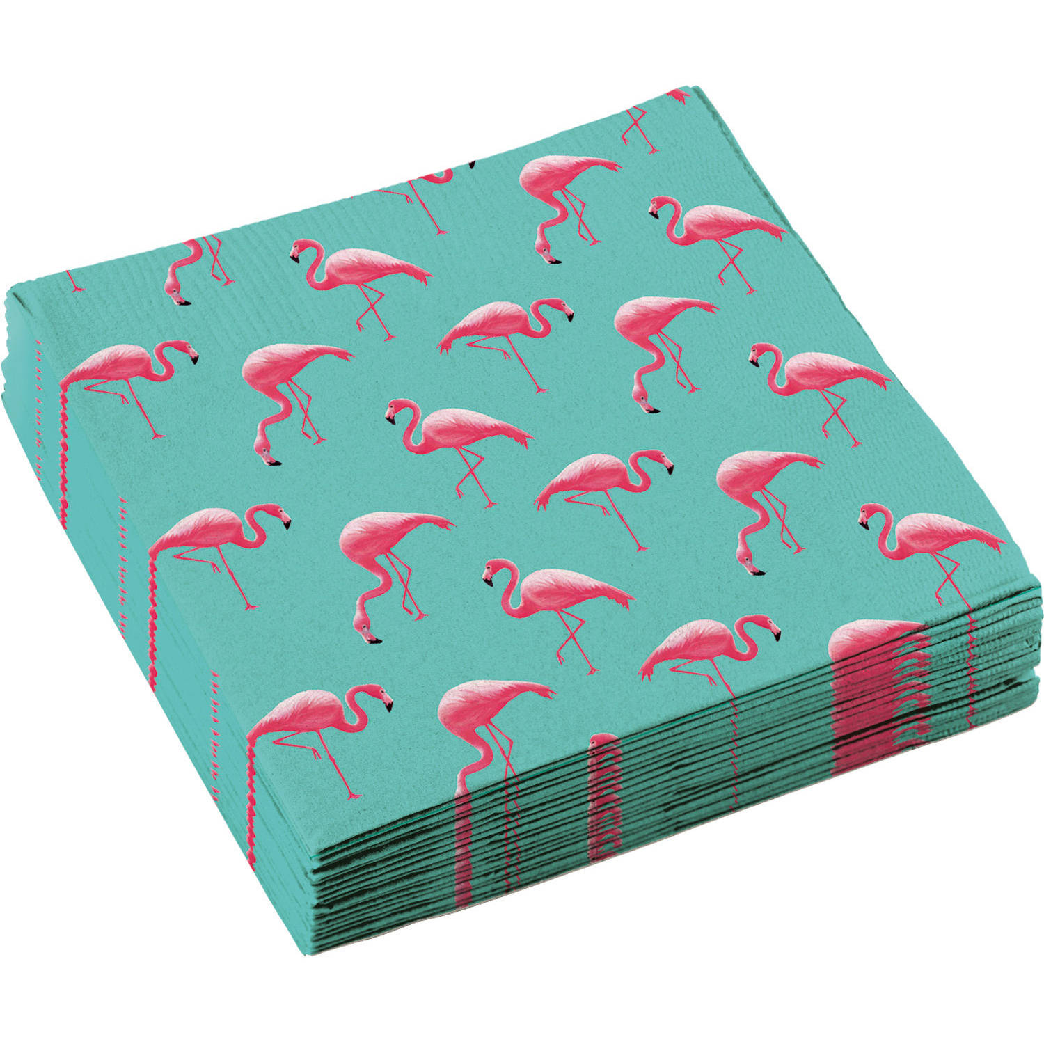 Amscan servetten flamingo 20 stuks 16,5 x 16,5 cm