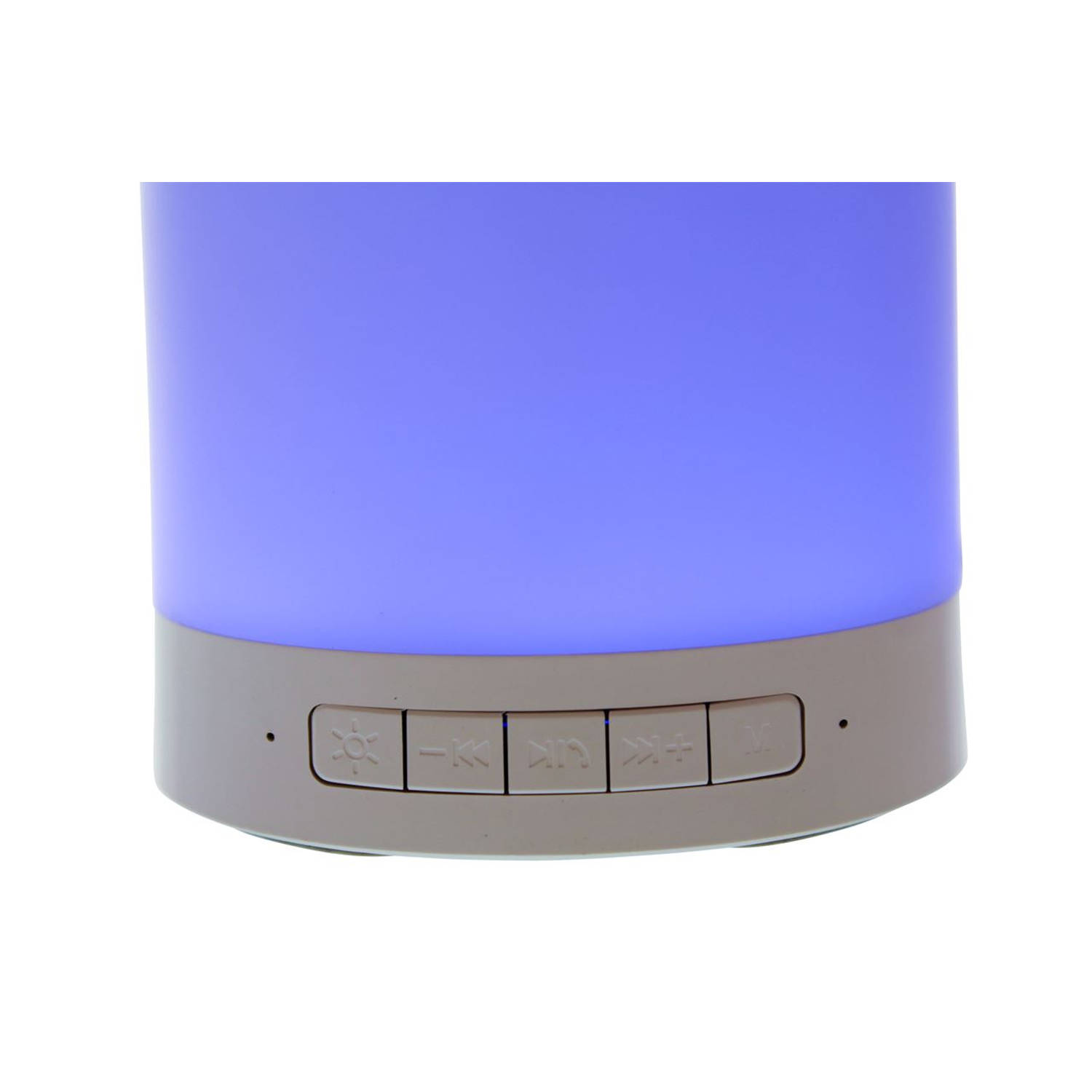 Makkelijk in de omgang Lake Taupo Beginner Moodlight Bluetooth Speaker met RGB LED Verlichting | Blokker