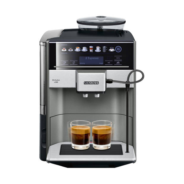 Siemens EQ.6 TE655203RW volautomatische espressomachines - Zwart