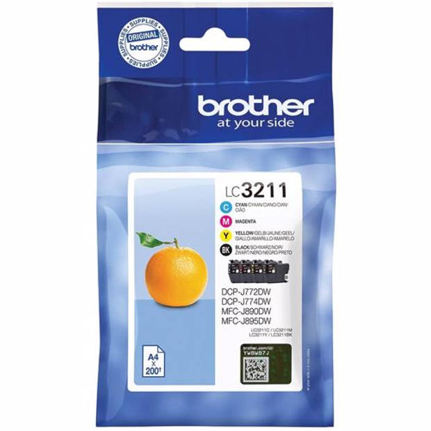 Brother cartridge LC3211 MULTI BCMY